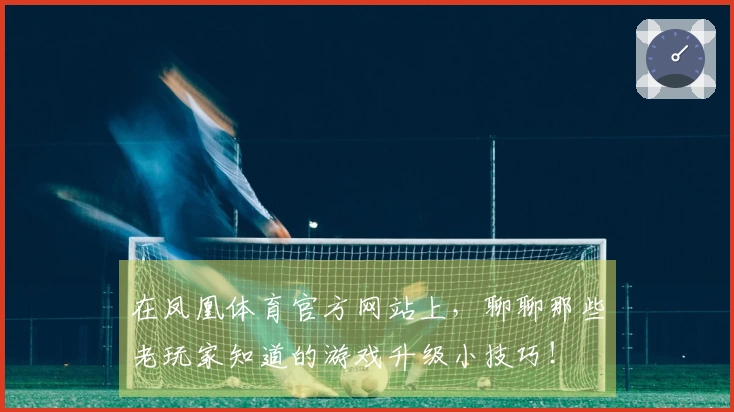 在凤凰体育官方网站上，聊聊那些老玩家知道的游戏升级小技巧！